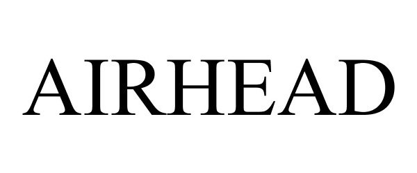Trademark Logo AIRHEAD