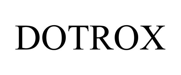 Trademark Logo DOTROX