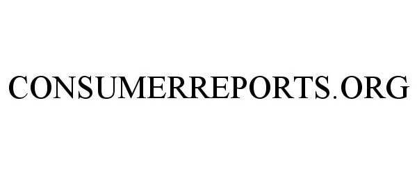 Trademark Logo CONSUMERREPORTS.ORG