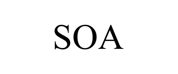 Trademark Logo SOA