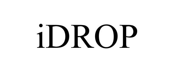 Trademark Logo IDROP