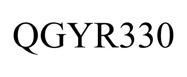 Trademark Logo QGYR330