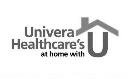 Trademark Logo UNIVERA HEALTHCARE'S AT HOME WITH U