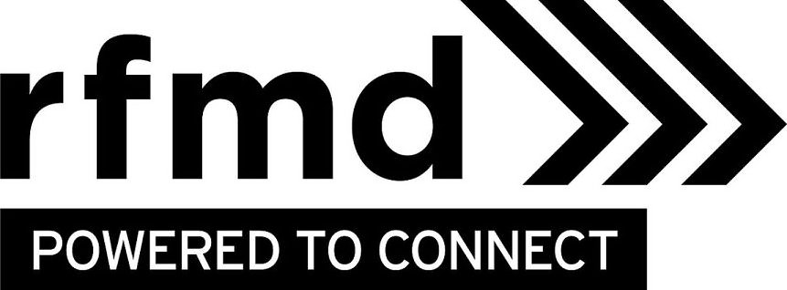 Trademark Logo RFMD POWERED TO CONNECT