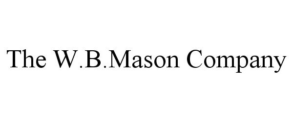 Trademark Logo THE W.B.MASON COMPANY