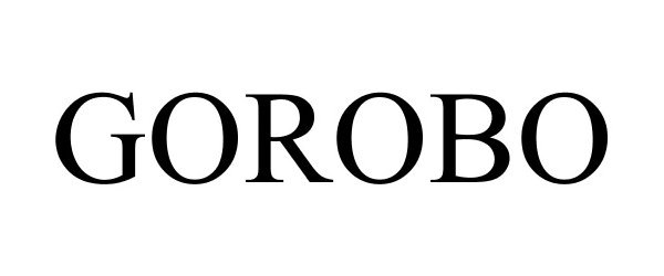 Trademark Logo GOROBO