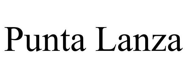 Trademark Logo PUNTA LANZA