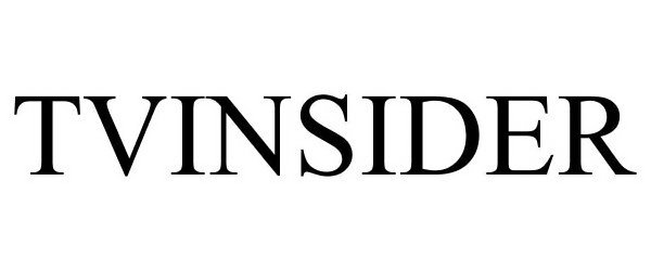 Trademark Logo TVINSIDER