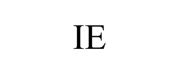 Trademark Logo IE