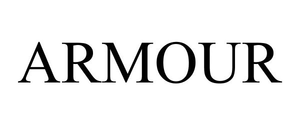 Trademark Logo ARMOUR