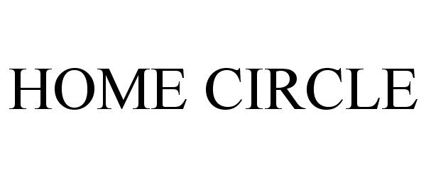 Trademark Logo HOME CIRCLE