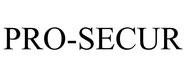 Trademark Logo PRO-SECUR
