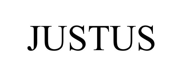 Trademark Logo JUSTUS