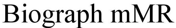 Trademark Logo BIOGRAPH MMR