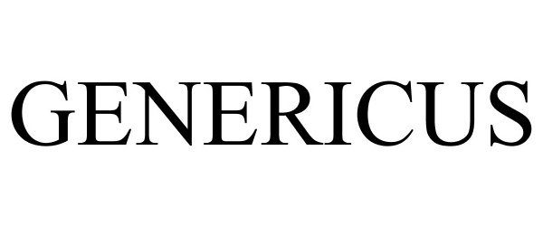 Trademark Logo GENERICUS