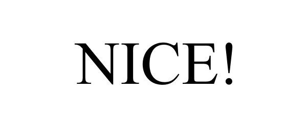 Trademark Logo NICE!