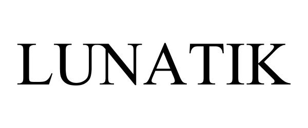 Trademark Logo LUNATIK