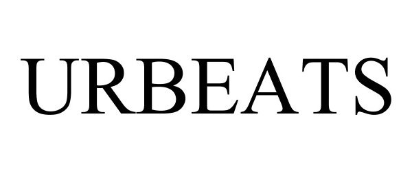 Trademark Logo URBEATS