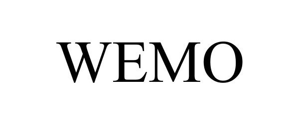 Trademark Logo WEMO