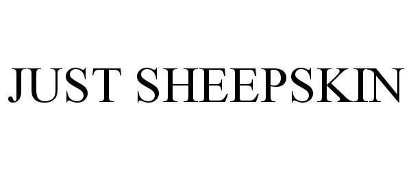  JUST SHEEPSKIN