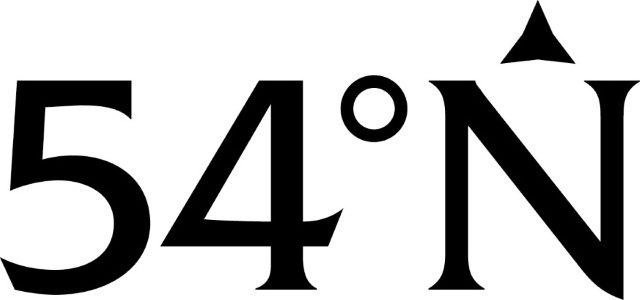 Trademark Logo 54Â°N