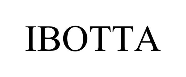 Trademark Logo IBOTTA
