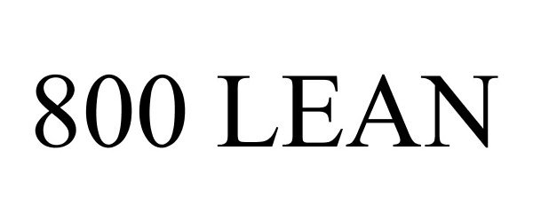 Trademark Logo 800 LEAN