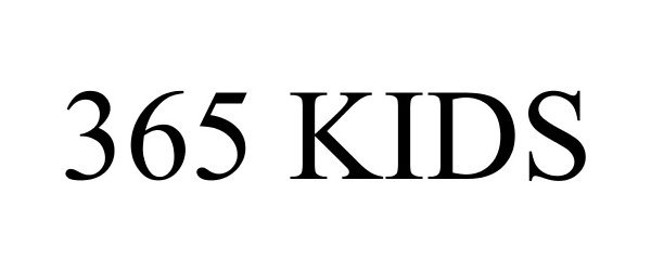 Trademark Logo 365 KIDS