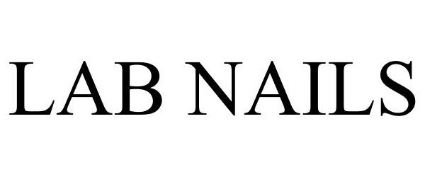 Trademark Logo LAB NAILS