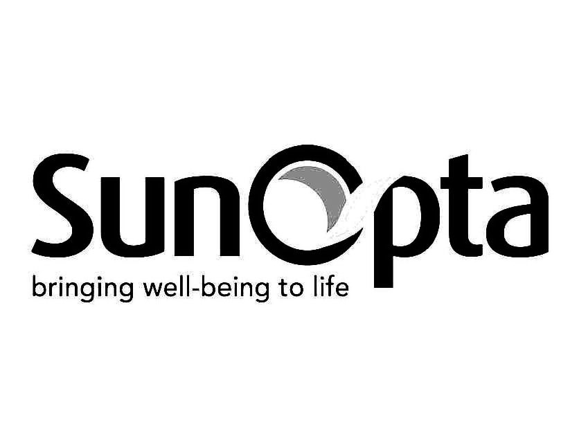  SUNOPTA BRINGING WELL-BEING TO LIFE