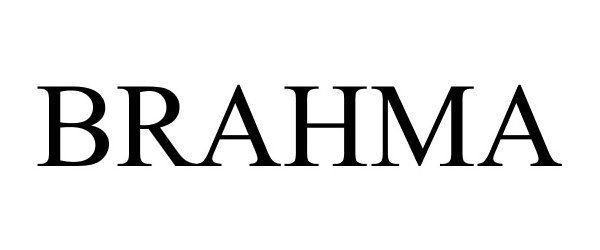 Trademark Logo BRAHMA