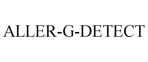 Trademark Logo ALLER-G-DETECT