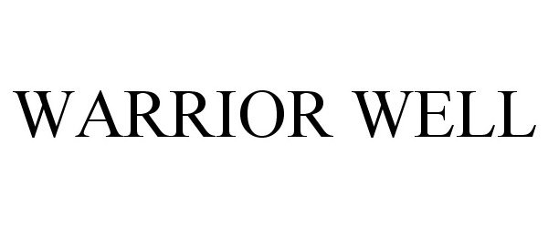  WARRIOR WELL