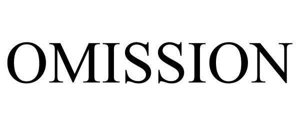 Trademark Logo OMISSION