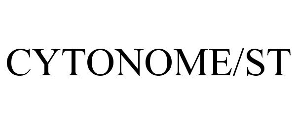 Trademark Logo CYTONOME/ST
