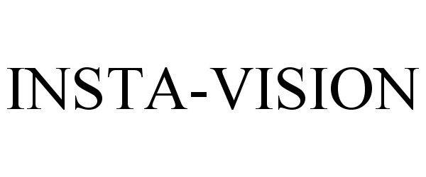 Trademark Logo INSTA-VISION
