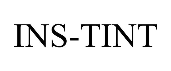 Trademark Logo INS-TINT