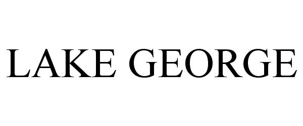 Trademark Logo LAKE GEORGE