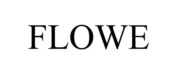 Trademark Logo FLOWE