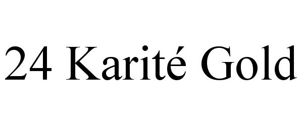  24 KARITÃ GOLD