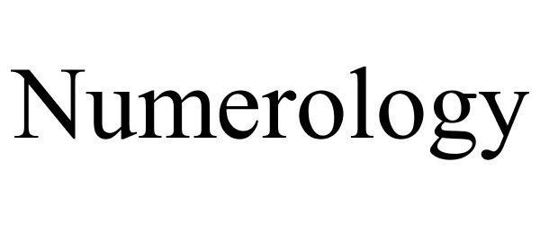 Trademark Logo NUMEROLOGY