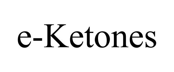 Trademark Logo E-KETONES