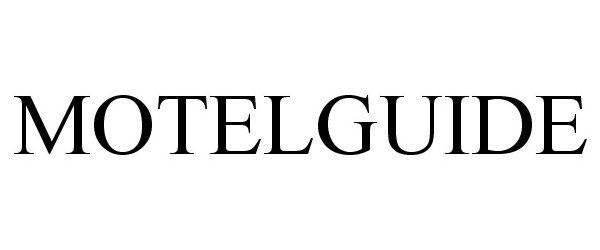 Trademark Logo MOTELGUIDE