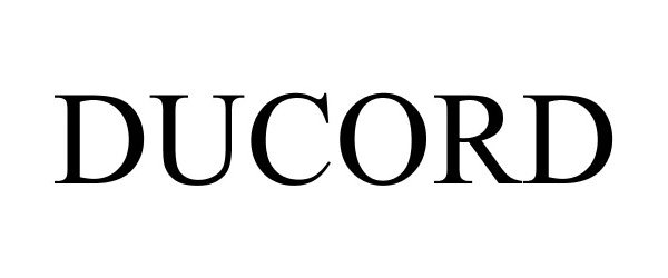 Trademark Logo DUCORD