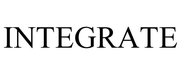 Trademark Logo INTEGRATE