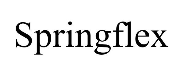 Trademark Logo SPRINGFLEX