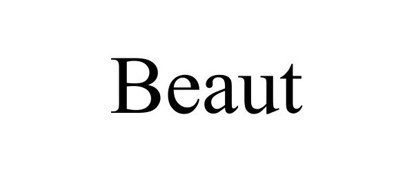 Trademark Logo BEAUT