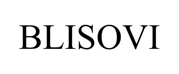 Trademark Logo BLISOVI