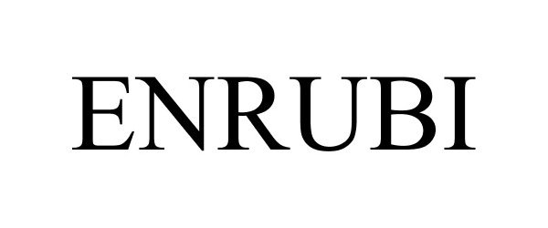 Trademark Logo ENRUBI