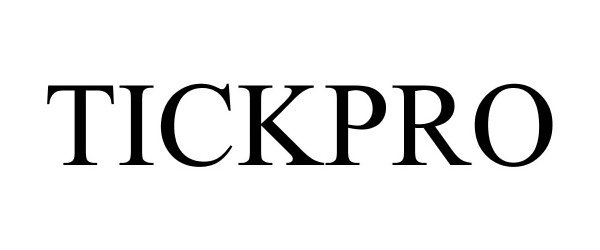 Trademark Logo TICKPRO